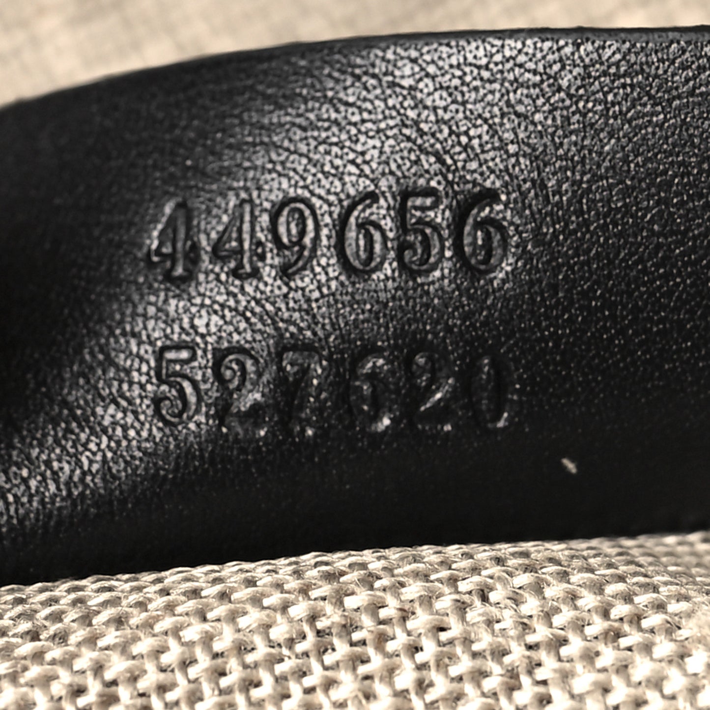 Soft Microguccissima Small Zippered Satchel Black