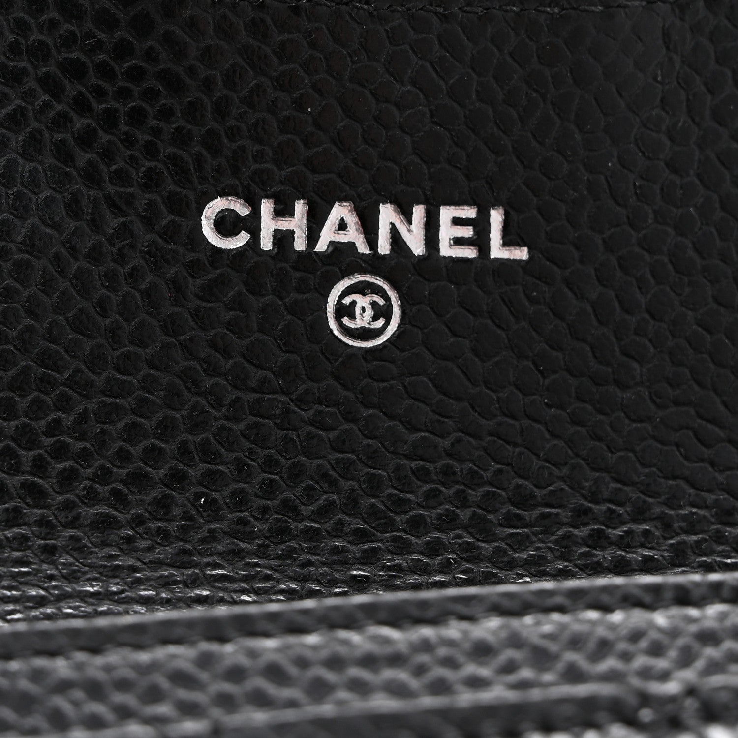 Chanel Caviar Quilted Flap Card Holder Wallet Black 6 of 11
