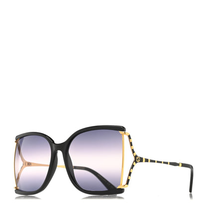 Gucci Square Metal Glasses GG0592S Black 1 of 8