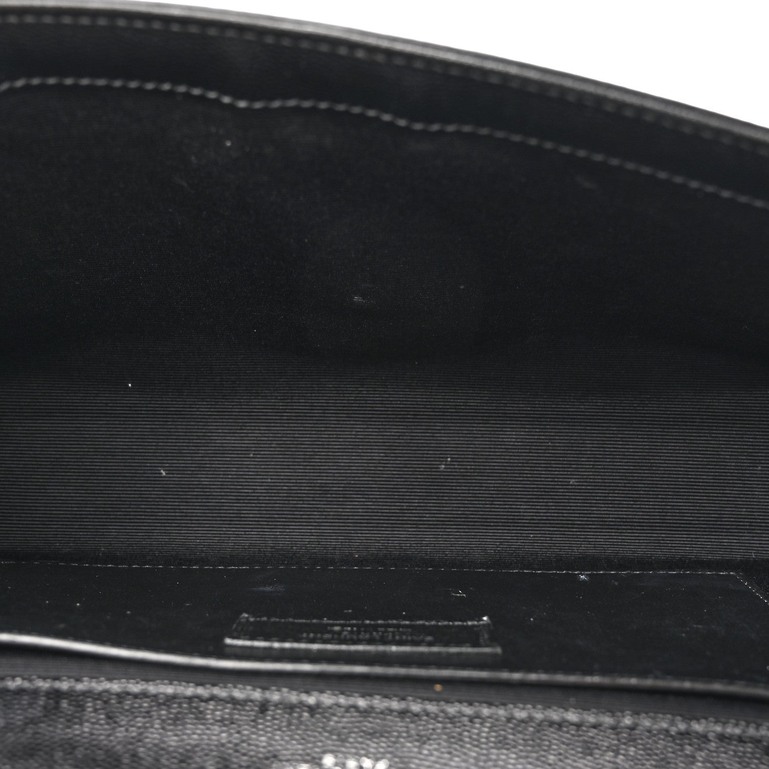 Saint Laurent Grain De Poudre Medium Classic Monogram Kate Satchel Black 5 of 16