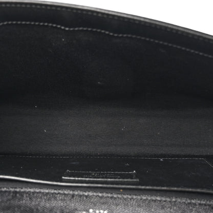 Saint Laurent Grain De Poudre Medium Classic Monogram Kate Satchel Black 5 of 16