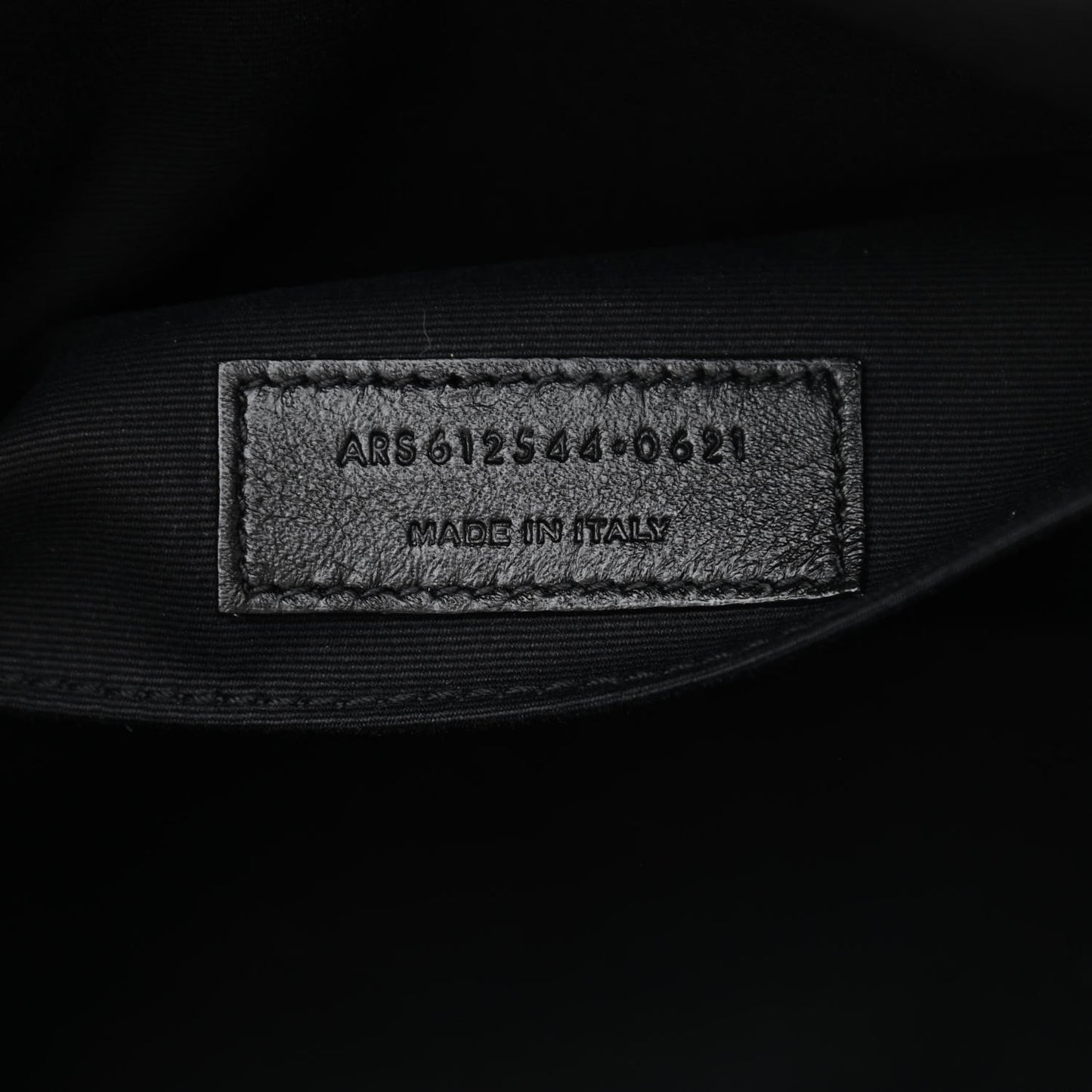 Calfskin Matelasse Monogram Lou Camera Bag Black