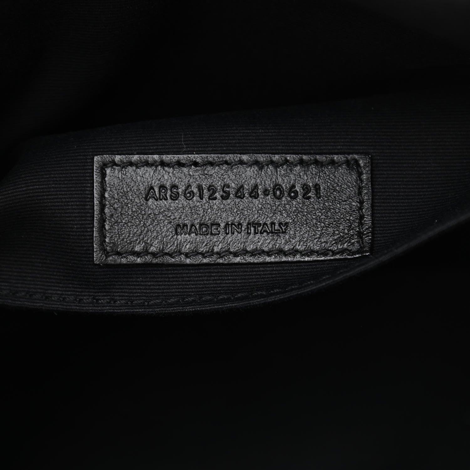 Saint Laurent Calfskin Matelasse Monogram Lou Camera Bag Black 7 of 8