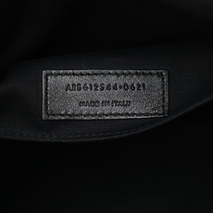 Saint Laurent Calfskin Matelasse Monogram Lou Camera Bag Black 7 of 8