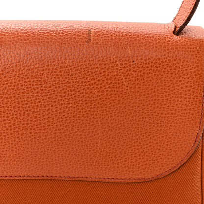 Hermes Vache Liegee Toile Sac Colorado MM Potiron 13 of 14