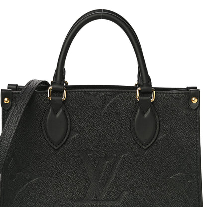 Louis Vuitton Empreinte Monogram Giant Onthego PM Black 8 of 11