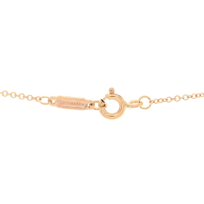 Tiffany 18K Rose Gold Atlas Key Pendant Necklace 5 of 5