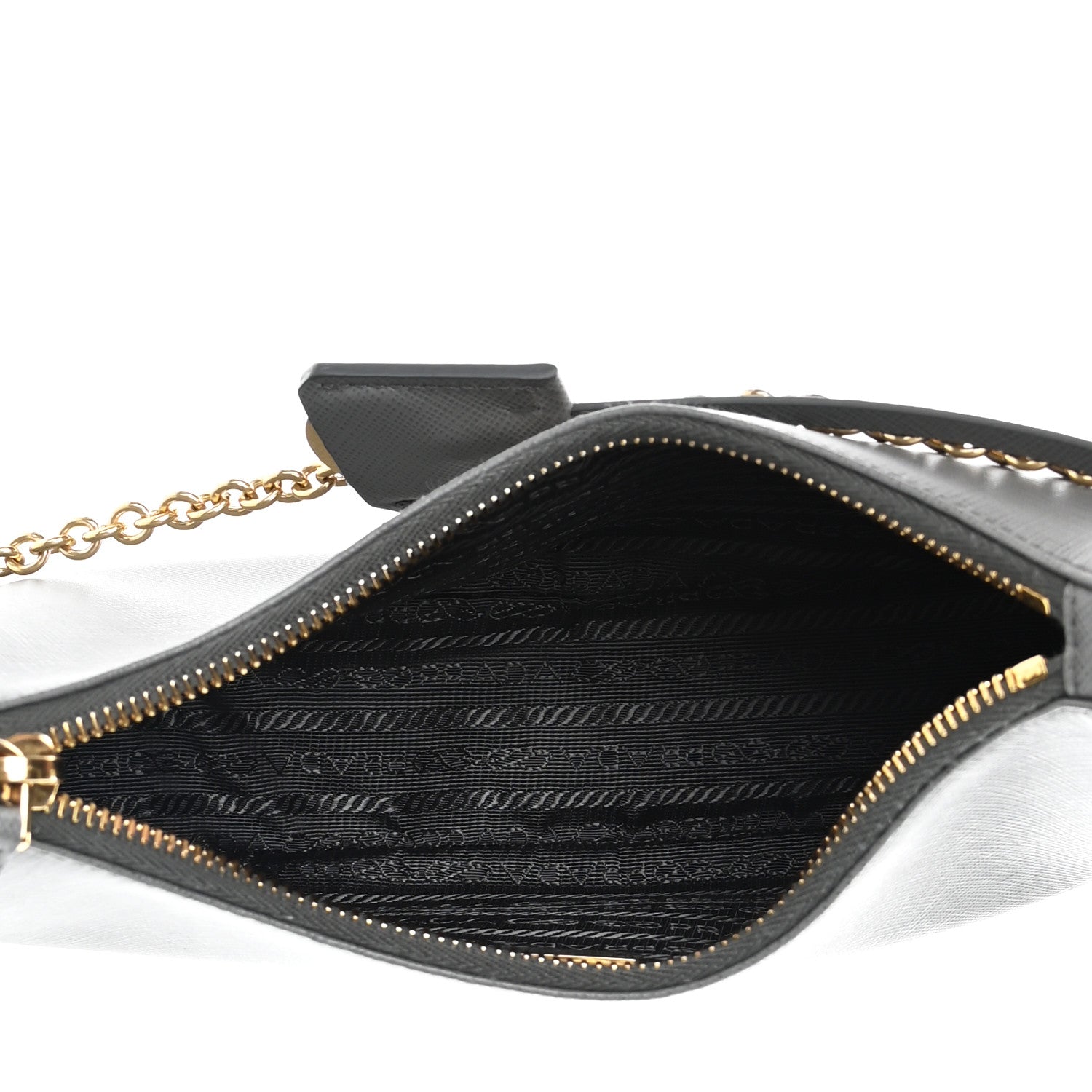 Prada Saffiano Re-Edition 2005 Shoulder Bag Ardesia 5 of 10