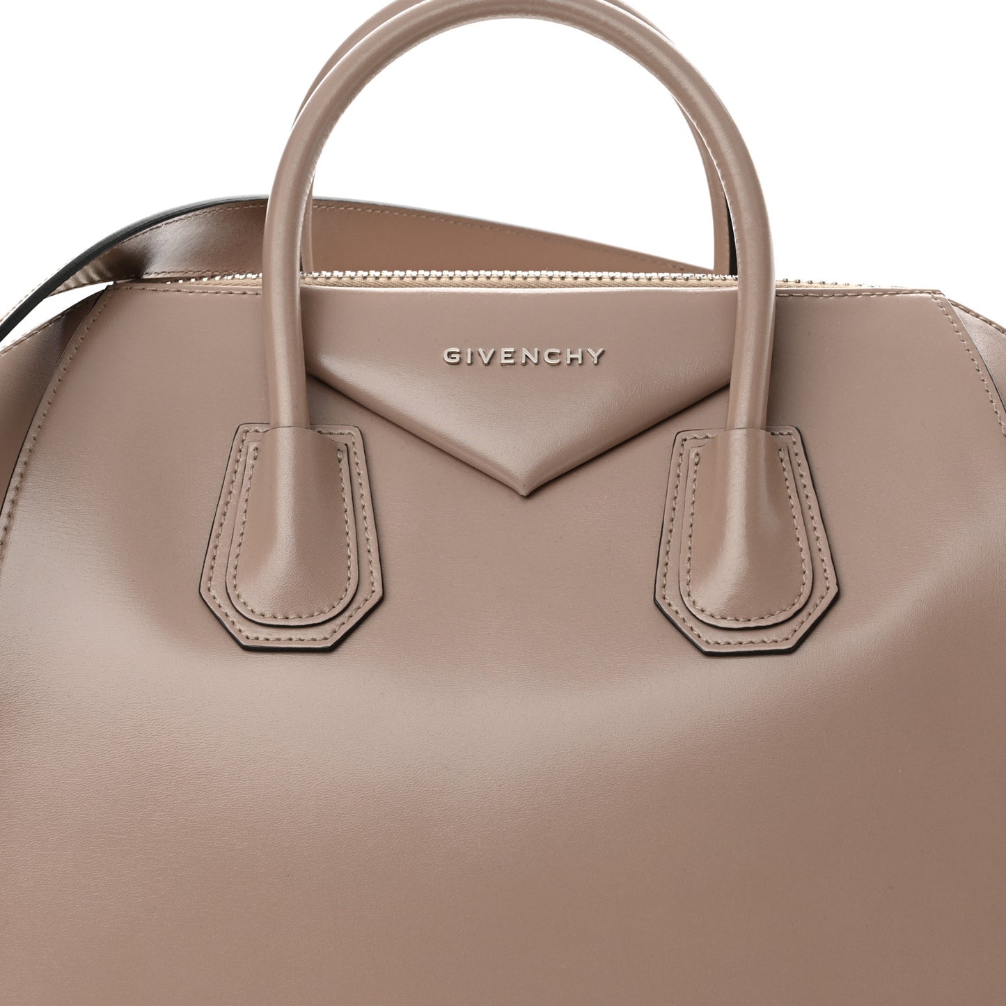 Shiny Lord Calfskin Medium Antigona Linen