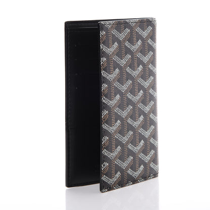 Goyard Chevron Passport Wallet Black 3 of 8
