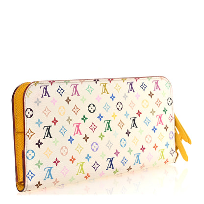Louis Vuitton Monogram Multicolor Insolite Wallet White Citron 3 of 9