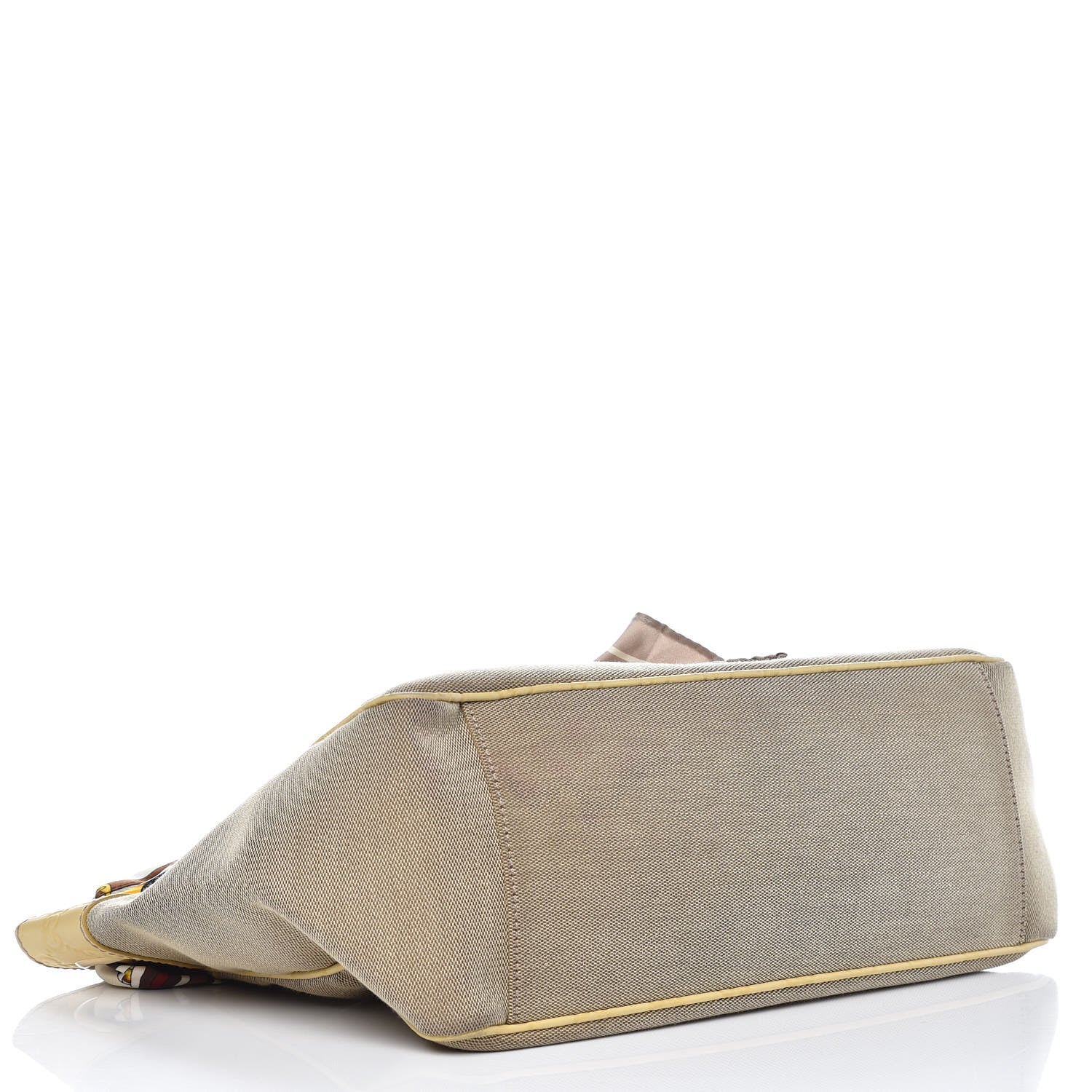 Gucci Canvas Guccissima Medium Positano Tote Beige 4 of 14