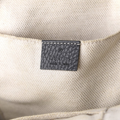 Gucci Pebbled Calfskin Soho Chain Backpack Black 5 of 9