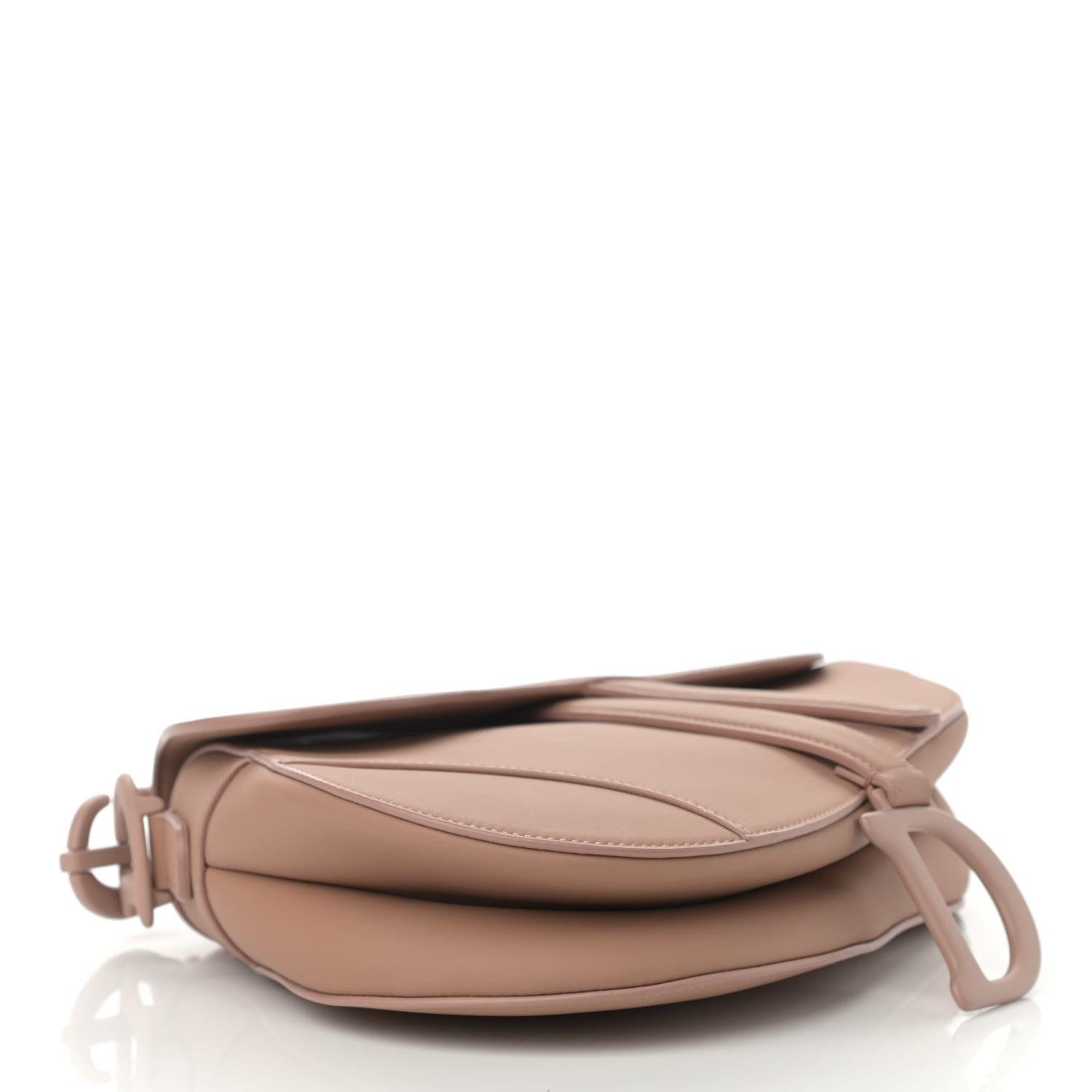 Christian Dior Ultra Matte Calfskin Saddle Bag Blush 4 of 10