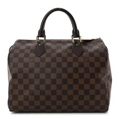 Louis Vuitton Damier Ebene Speedy 30 1 of 10