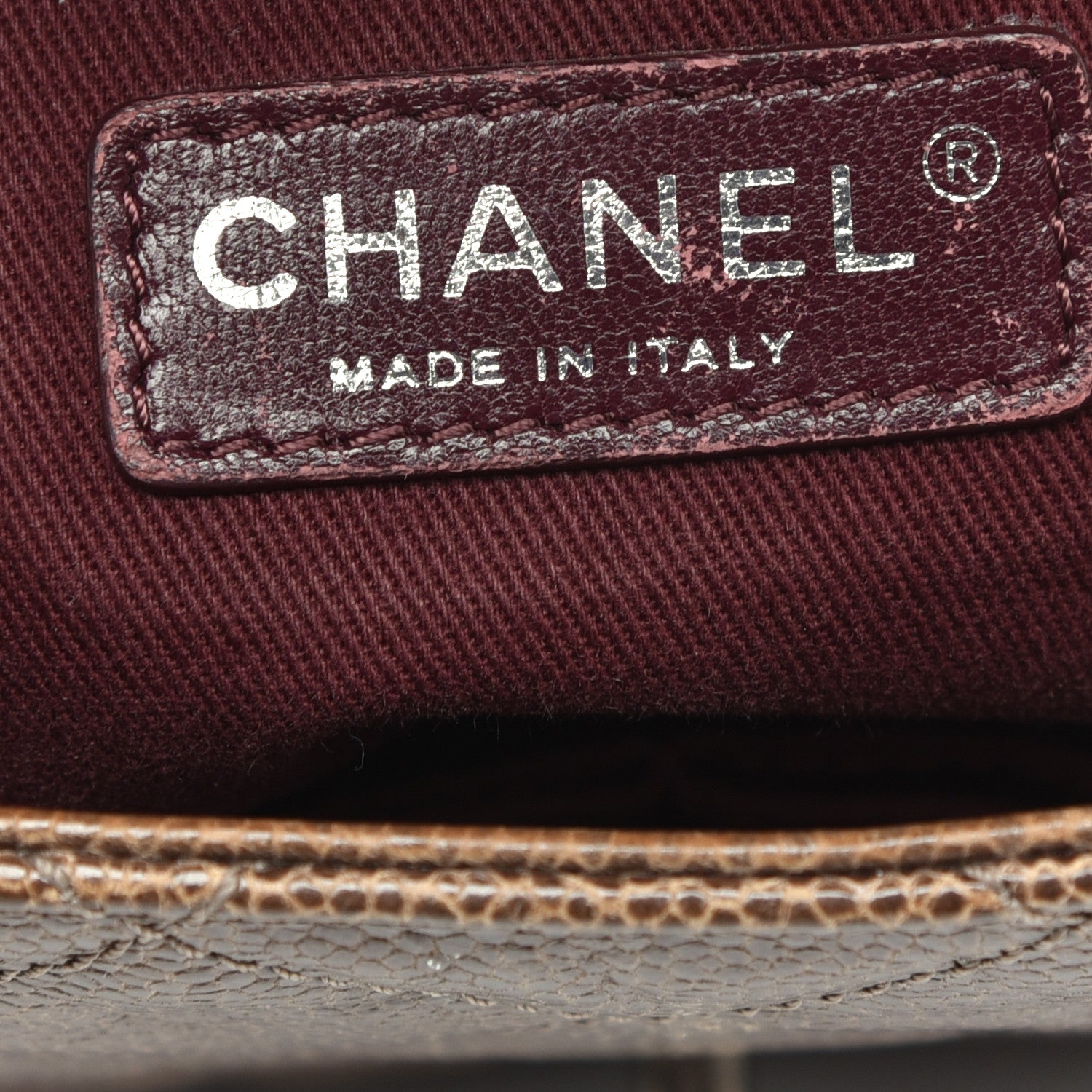 Chanel Crumpled Grained Calfskin Jumbo CC Crave Flap Beige 6 of 10
