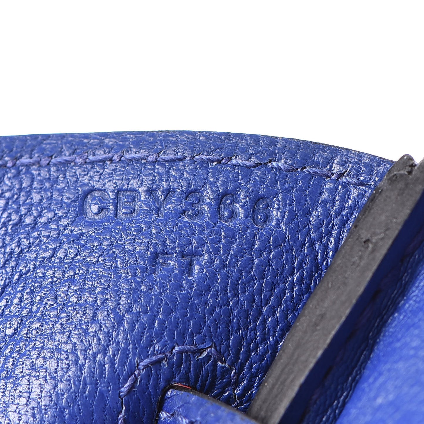 Epsom Birkin 30 Bleu Electrique