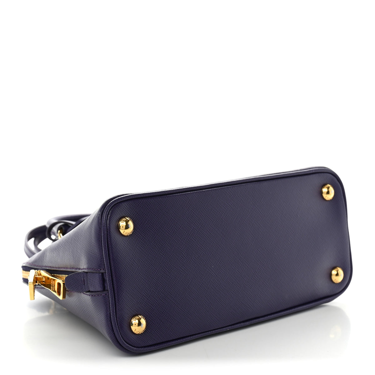 Prada Saffiano Lux Small Promenade Tote Bluette Viola 7 of 19