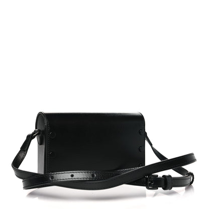 Gucci Azalea Calfskin Monochrome Mini Horsebit 1955 Shoulder Bag Black 3 of 11