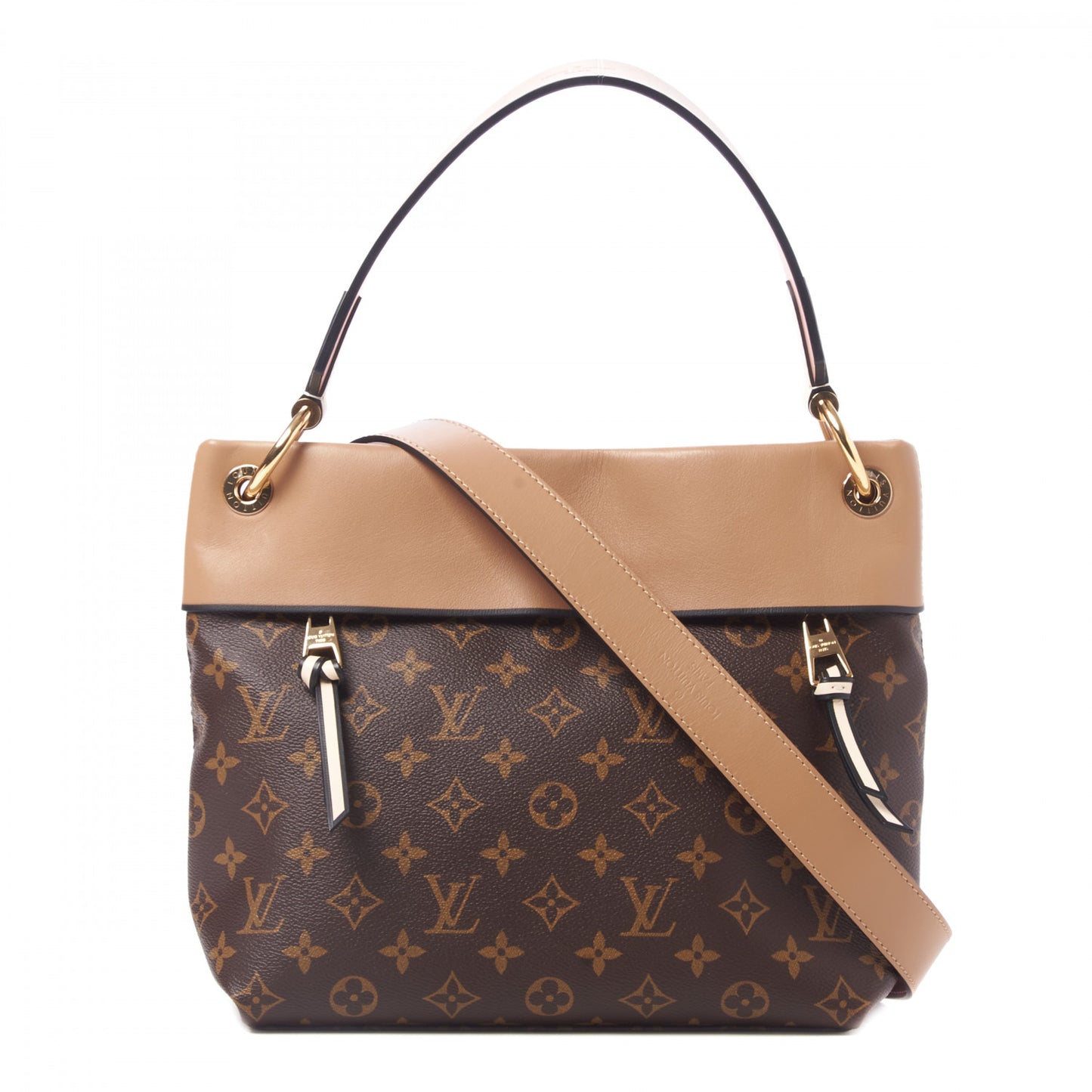 Monogram Tuileries Besace Sesame Peach Creme