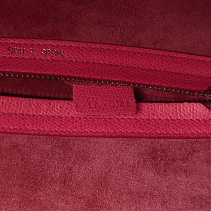 Celine Grained Calfskin Medium Phantom Luggage Fuchsia 8 of 8