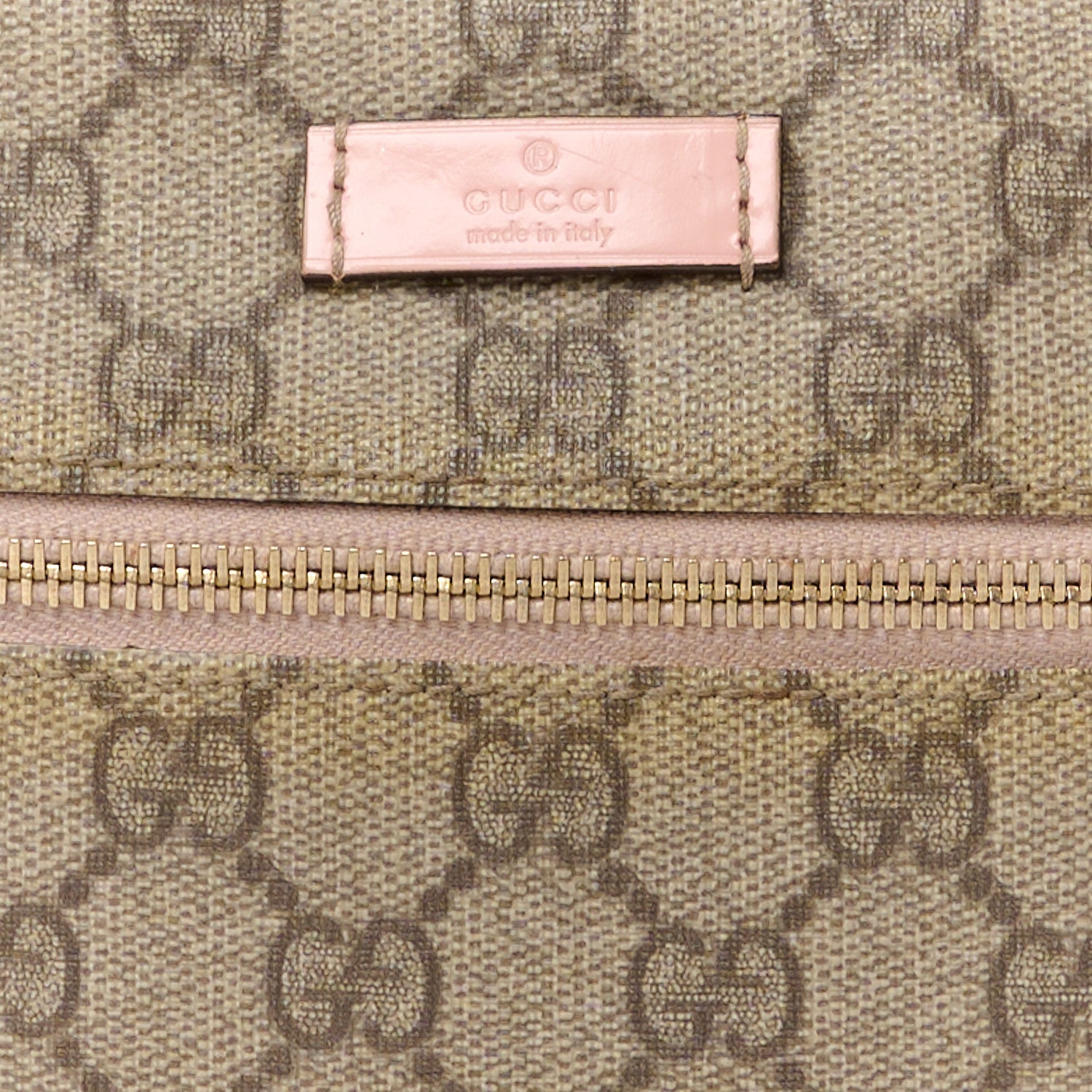 Gucci GG Plus Monogram Small Shoulder Bag Pink 9 of 13