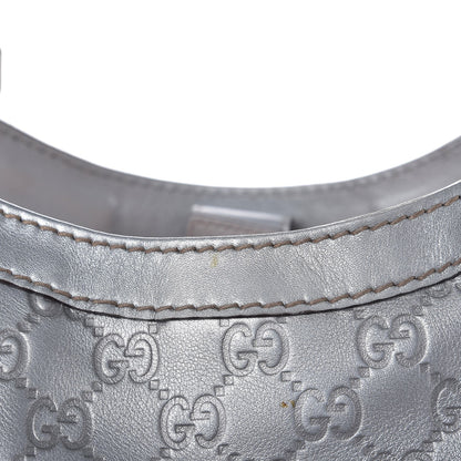 Gucci Guccissima Large Sukey Tote Silver 8 of 11