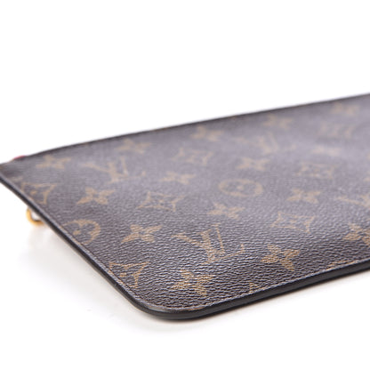 Louis Vuitton Monogram Neverfull MM GM Pochette Pivoine 9 of 12
