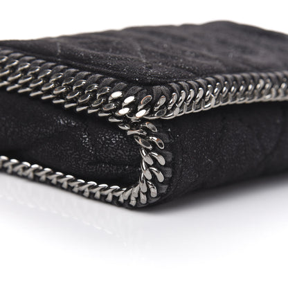 Stella McCartney Shaggy Deer Quilted Falabella Crossbody Bag Black 5 of 8