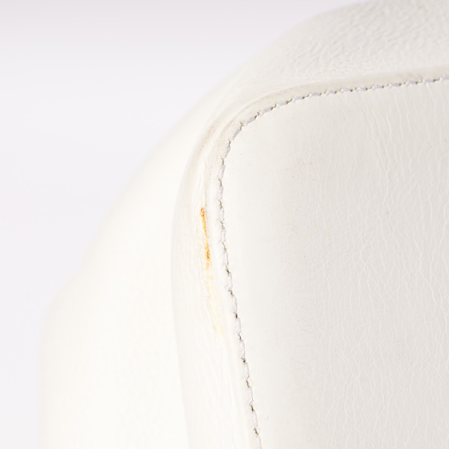 Christian Dior Calfskin Frame Satchel White 14 of 20