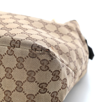 Gucci Monogram Medium Horsebit Chain Hobo Dark Brown 6 of 10