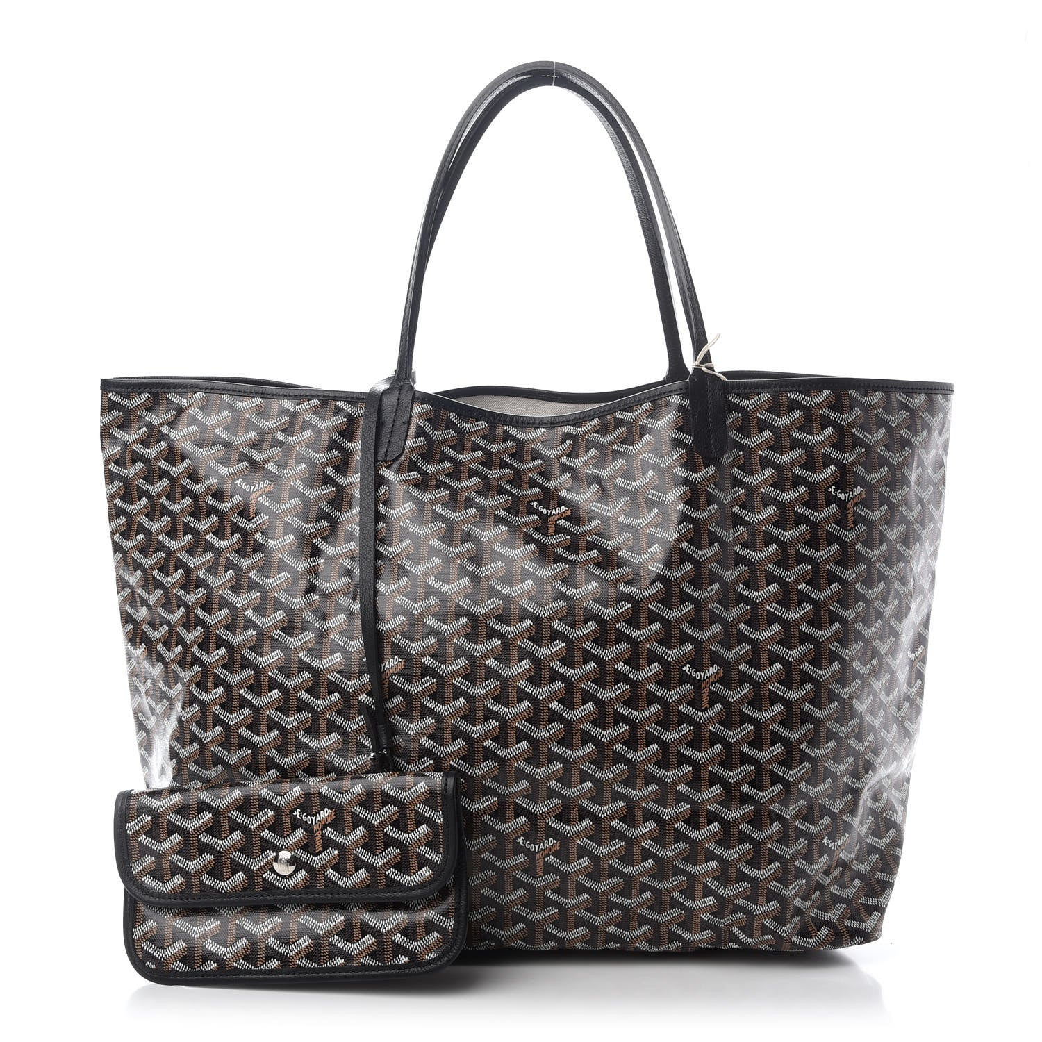 Goyard Goyardine Saint Louis GM Black 1 of 9