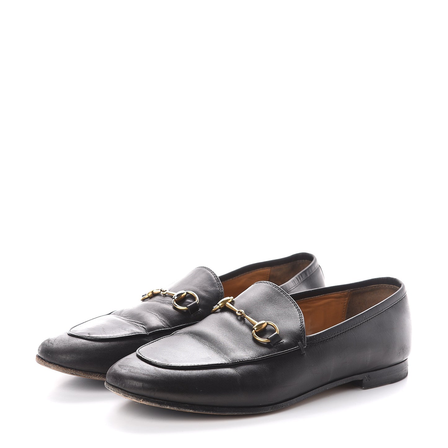 Calfskin Womens Jordaan Loafers 38 Black