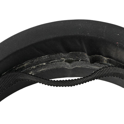 Prada Re-Nylon Metal Triangle Logo Headband Black 8 of 8