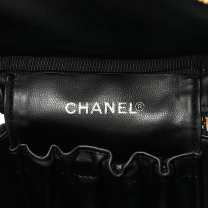 Chanel Caviar Vanity Cosmetic Case Black 6 of 9