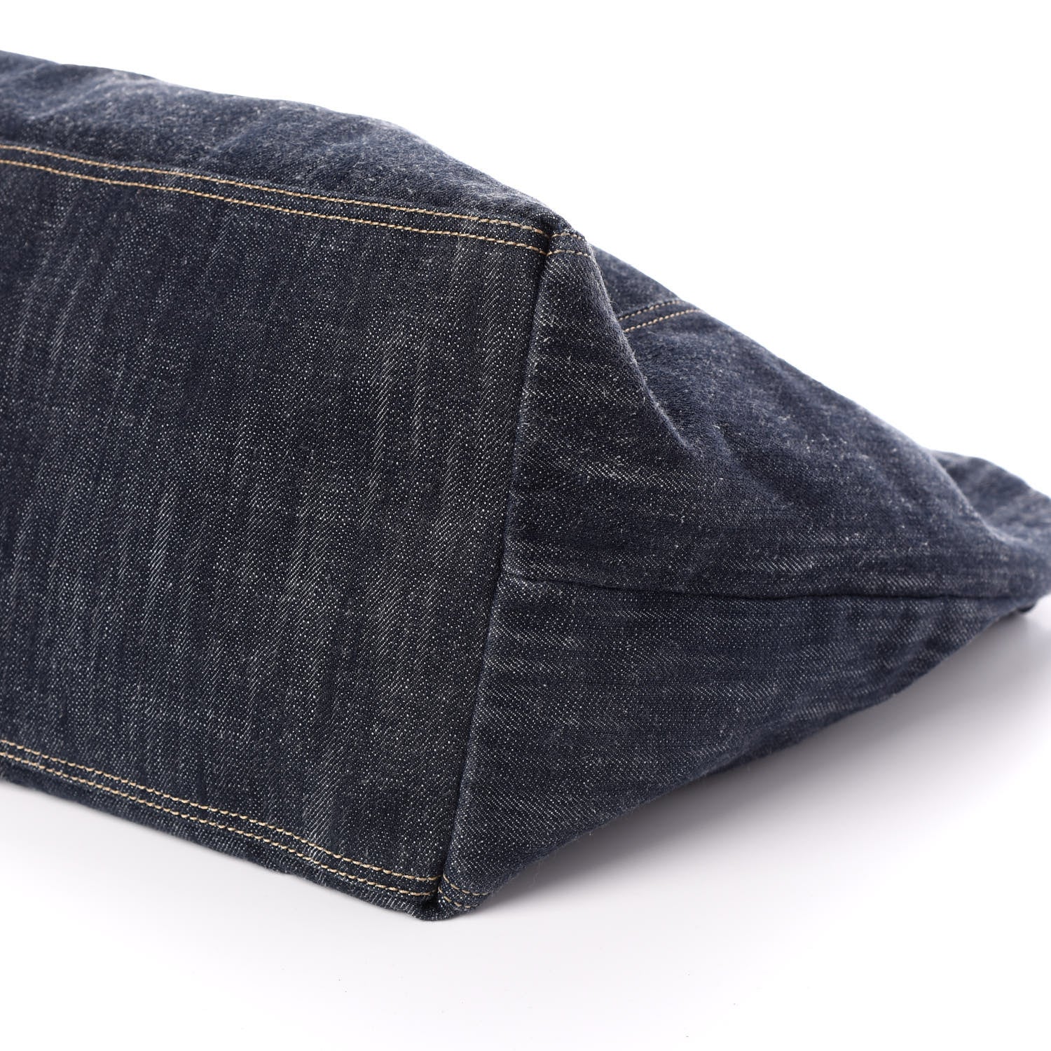 Chanel Denim XL Coco Cabas Tote Blue 11 of 11
