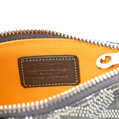 Goyard Goyardine Nano Senat Key Pouch Grey 6 of 7