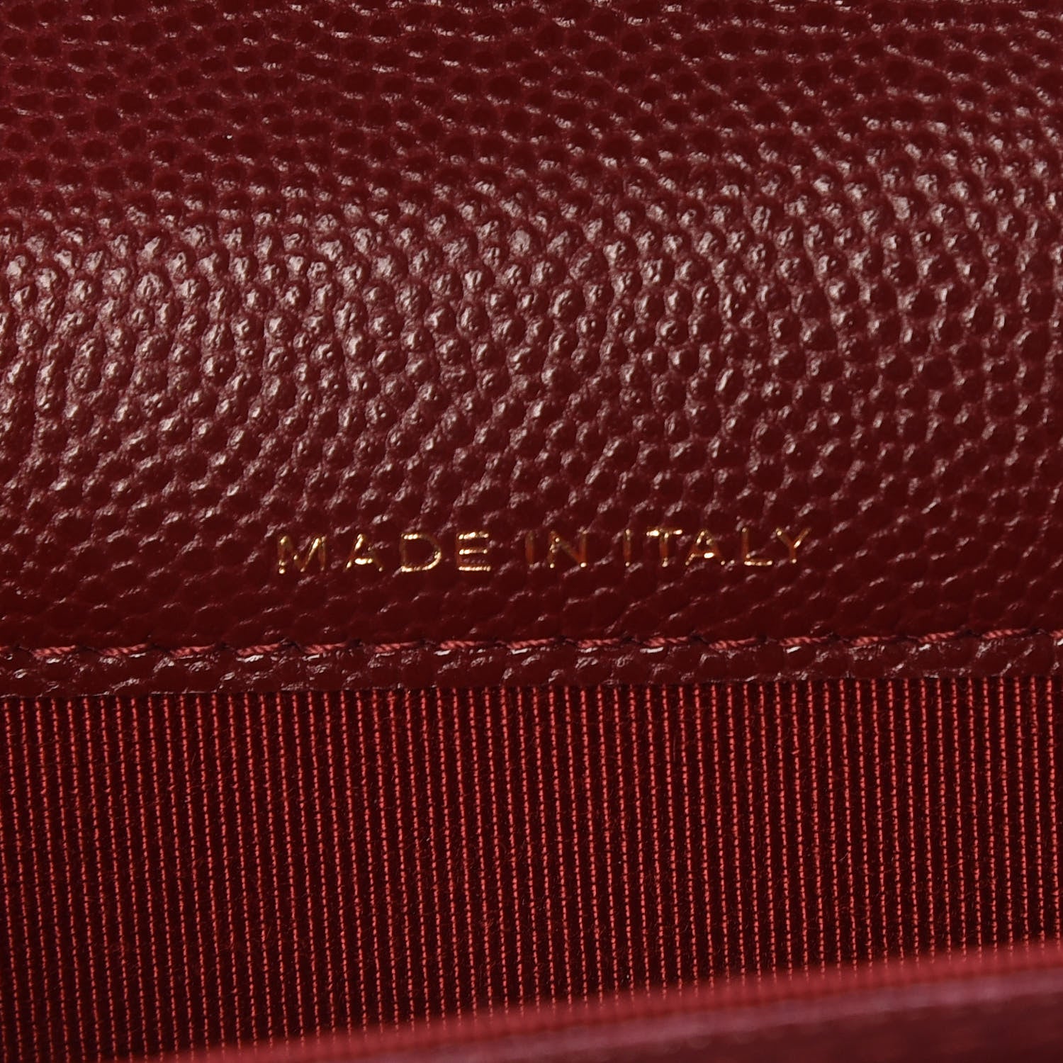Chanel Iridescent Caviar Quilted Flap Card Holder Wallet Burgundy 8 of 9
