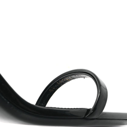Saint Laurent Patent Calfskin Opyum 85 Sandals 38.5 Black 9 of 10