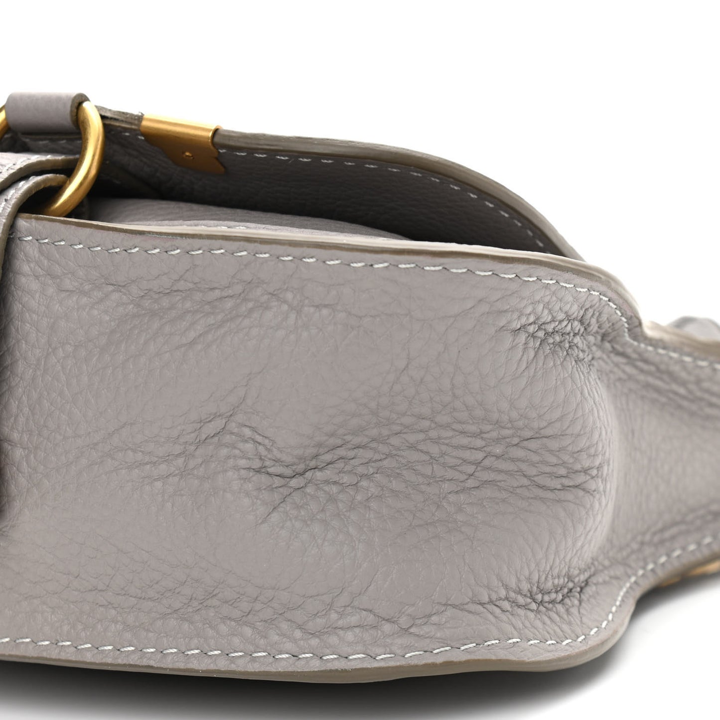 Calfskin Mini Marcie Satchel Cashmere Grey