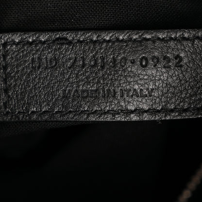 Saint Laurent Cotton Studded Le 5 A 7 Soft Hobo Black 7 of 12