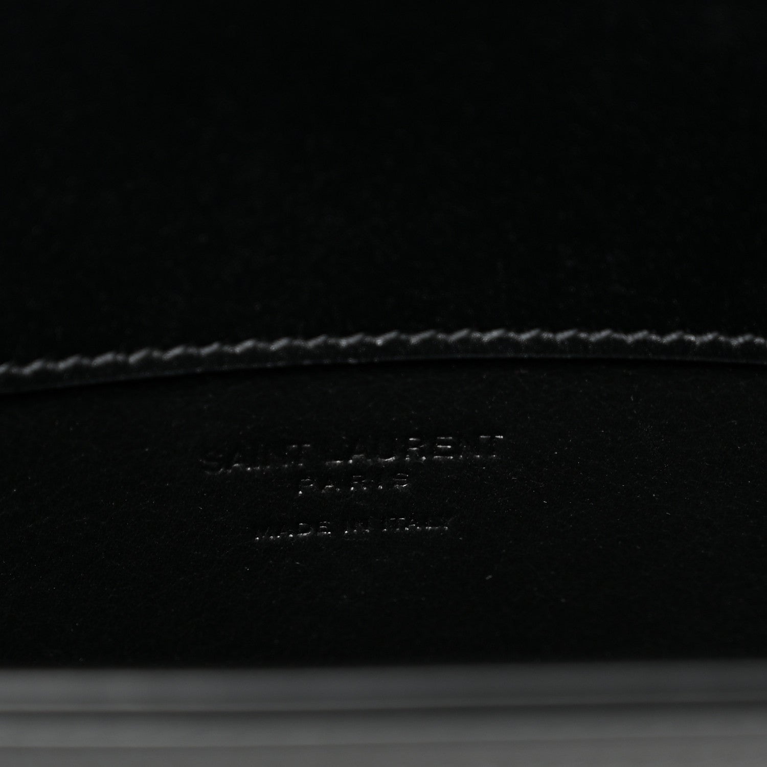 Saint Laurent Box Calfskin Voltaire Top Handle Crossbody Bag Black 6 of 9