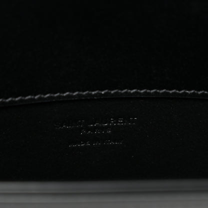 Saint Laurent Box Calfskin Voltaire Top Handle Crossbody Bag Black 6 of 9