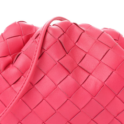 Bottega Veneta Nappa Intrecciato The Mini Pouch Rosa Shock 8 of 10