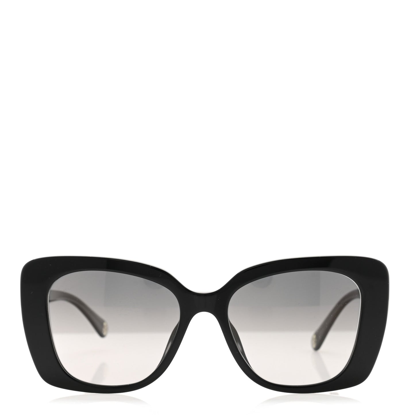Acetate Rectangle Sunglasses 5504A Black