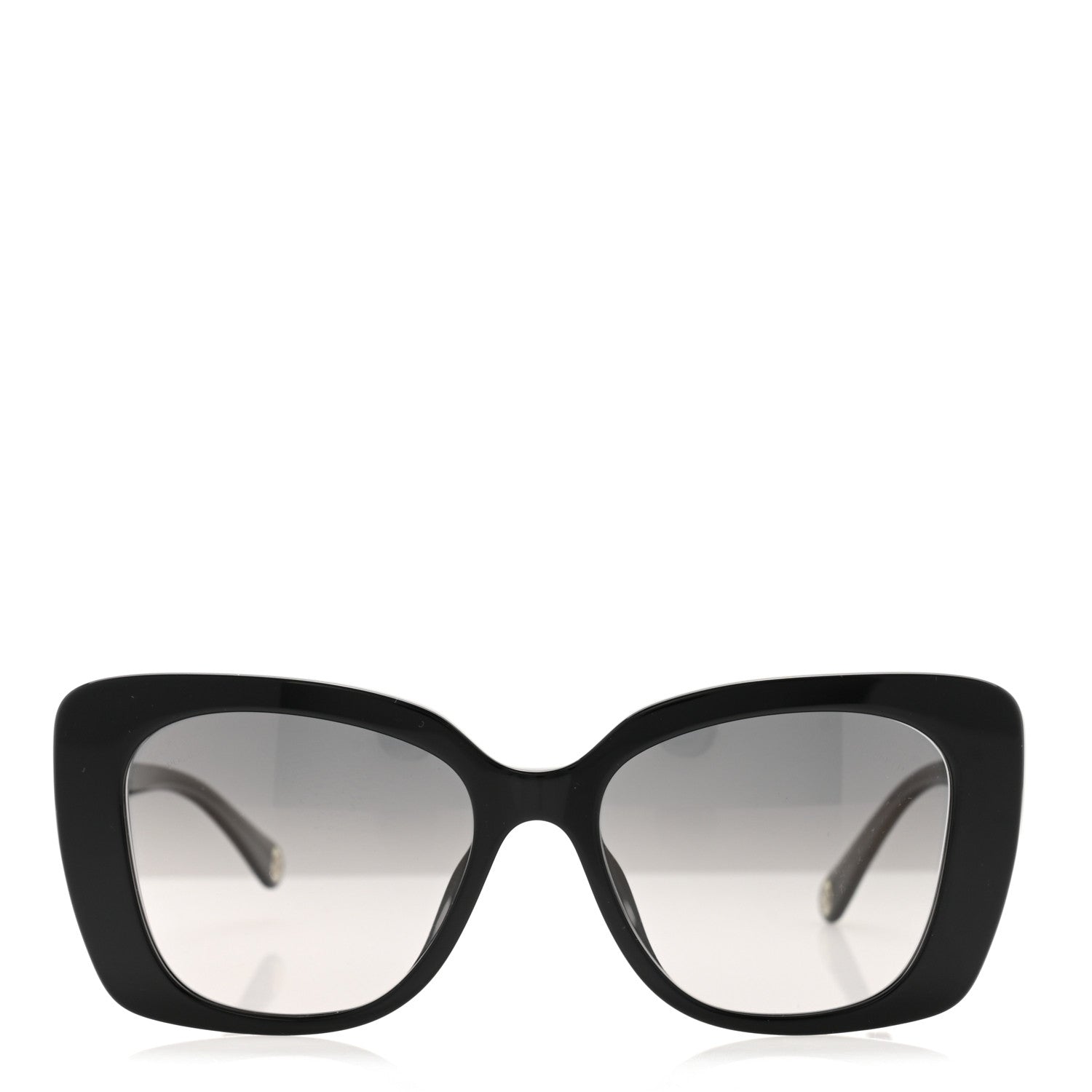 Chanel Acetate Rectangle Sunglasses 5504A Black 2 of 7