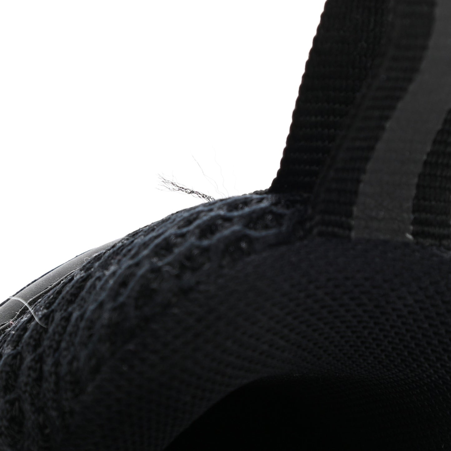 Technical Mesh Calfskin Mens B22 Sneakers 41 Black