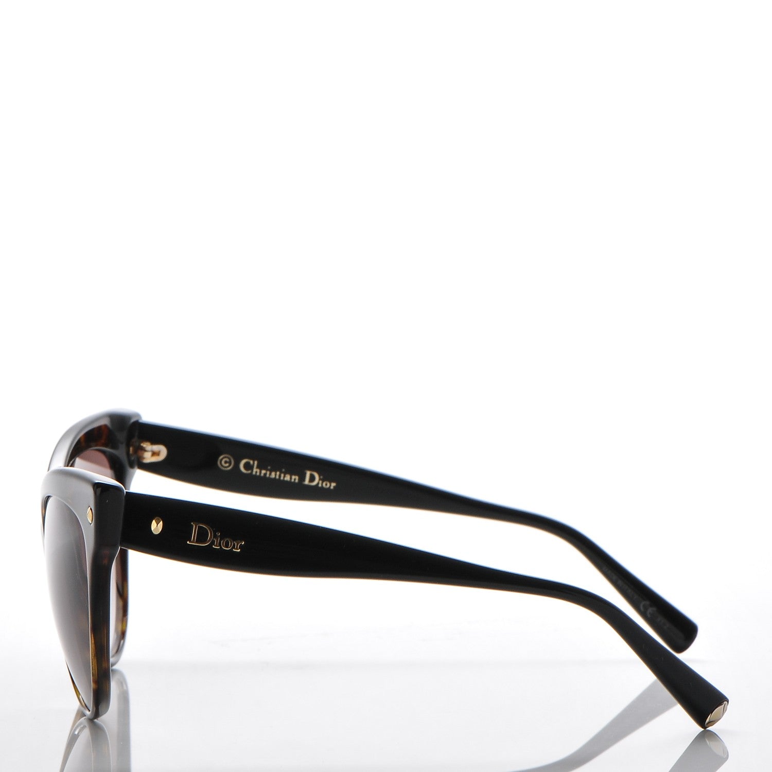 Christian Dior Acrylic Les Marquises Mohotani Sunglasses Havana 2 of 8
