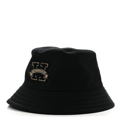 Hermes Cotton Harper H Sellier Bucket Hat 57 Black 1 of 8