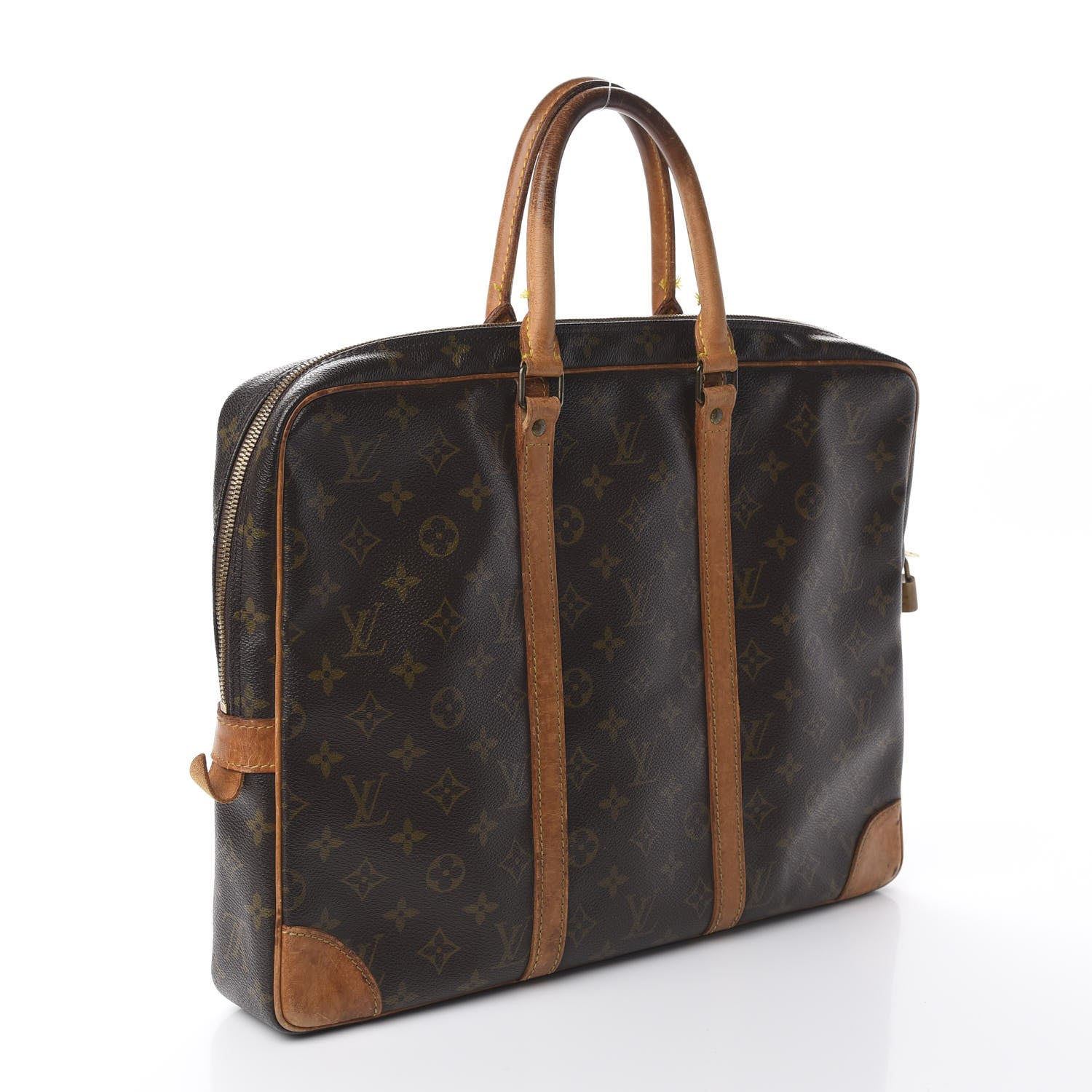 Louis Vuitton Monogram Porte-Documents Voyage Briefcase 2 of 9